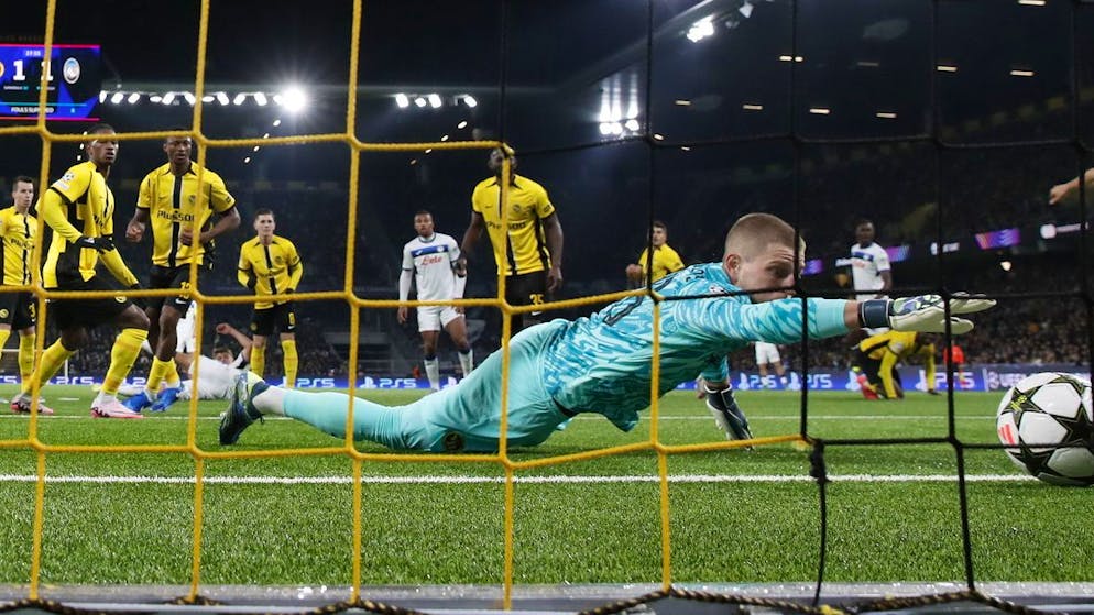 Grades for the horror show against Atalanta. YB desolate, one defender even gets the grade 1