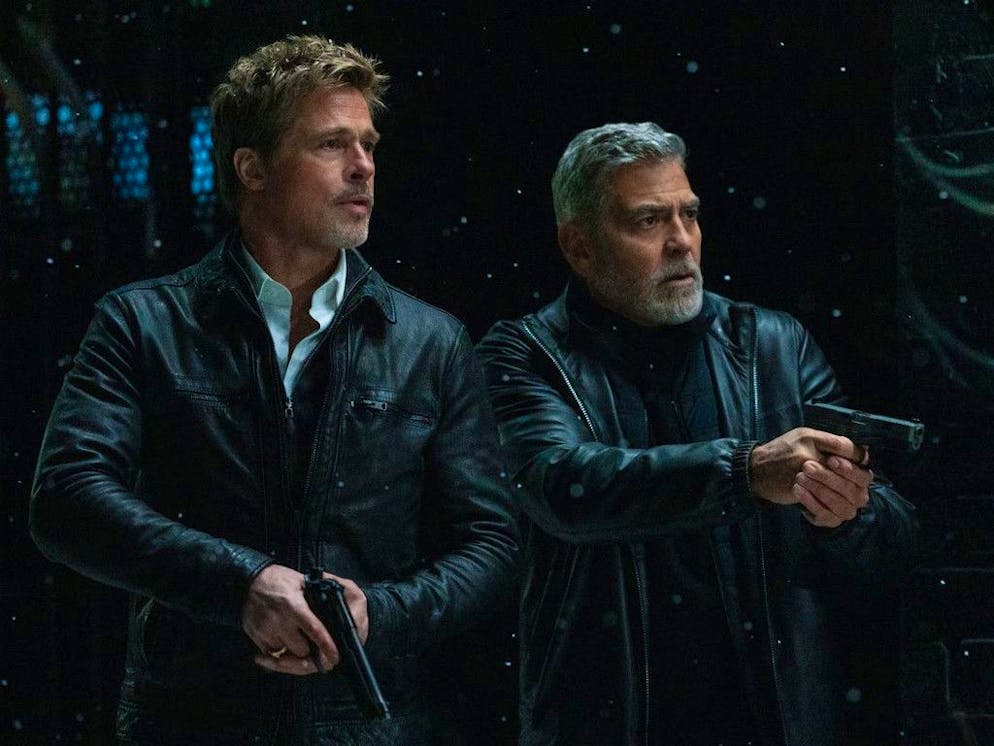 Brad Pitt e George Clooney