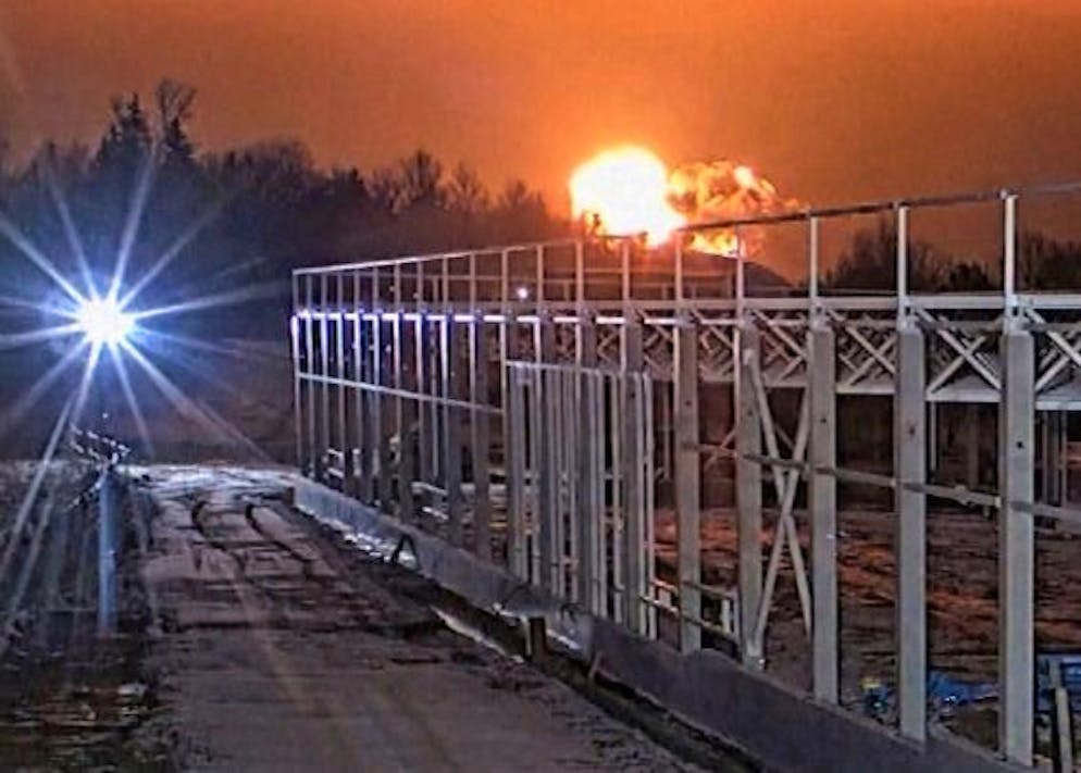 Un avion cargo de DHL s'est écrasé près de Vilnius, en Lituanie.