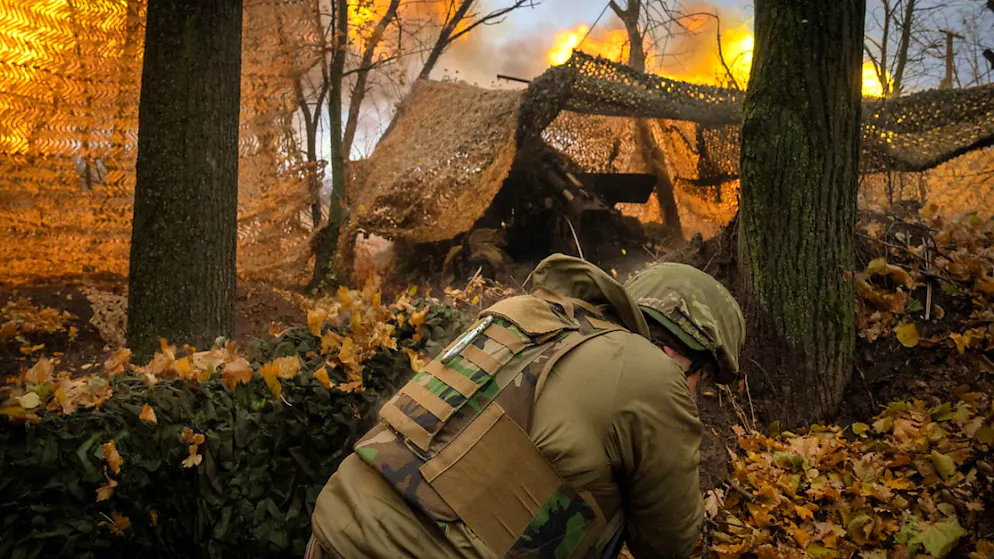 Die ukrainischen Truppen wurden bei der Verteidigung der Frontlinien innert eines Tages in 153 Gefechte verwickelt.