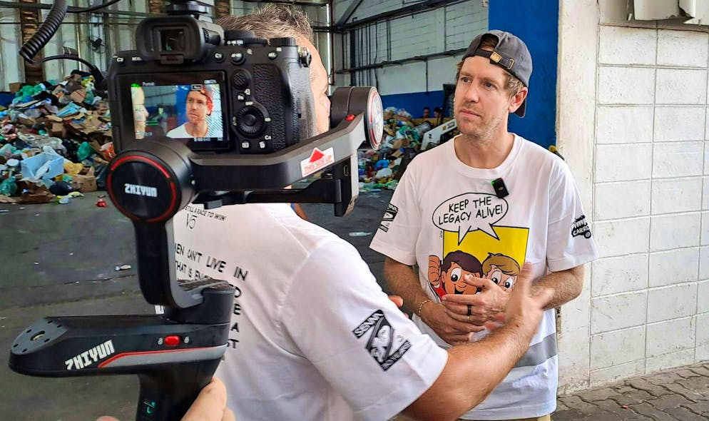 Sebastian Vettel is now also doing a "small apprenticeship" in agriculture.