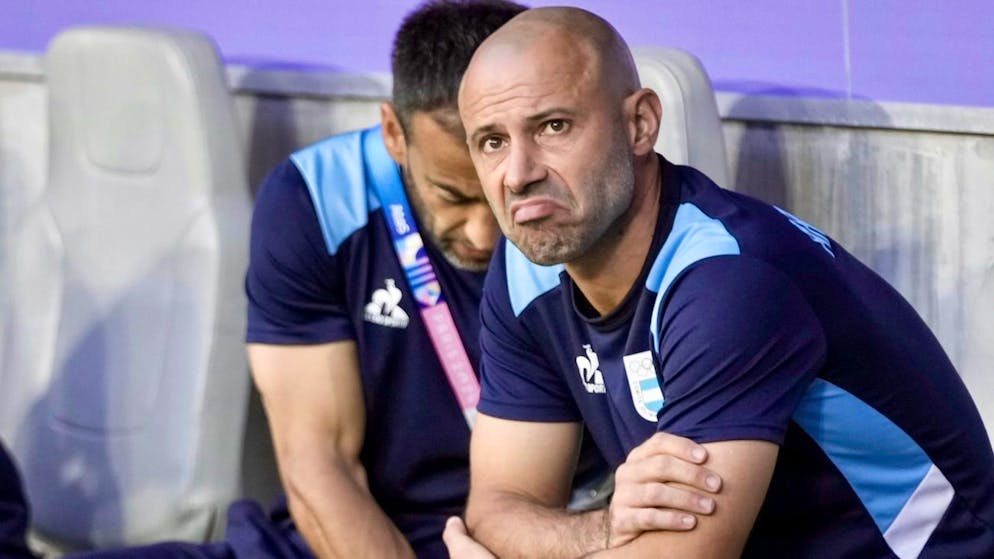 Javier Mascherano lors des Jeux olympiques 2024 à Paris, où il a entraîné la sélection argentine.