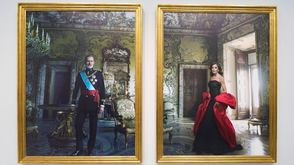 Umstrittenes Porträt. Spanisches Königspaar ist getrennt – jetzt hagelt es Kritik