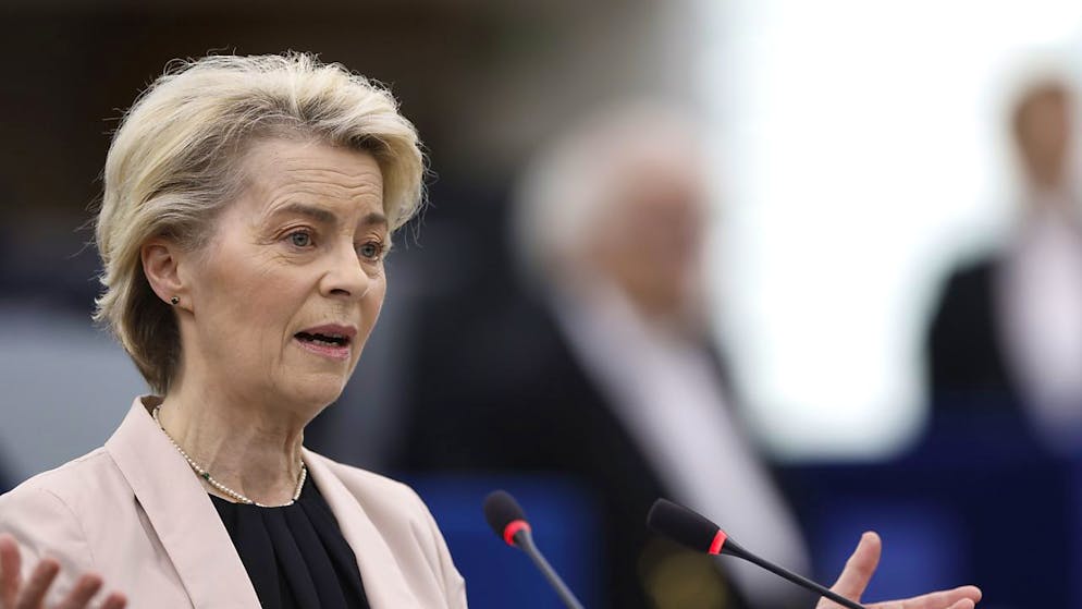 La presidente della Commissione europea Ursula von der Leyen