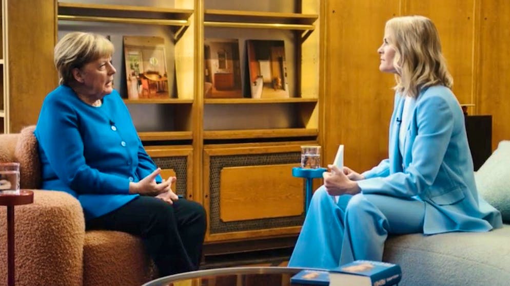 Angela Merkel and Hazel Brugger talked for an hour about the former German Chancellor's memoirs.