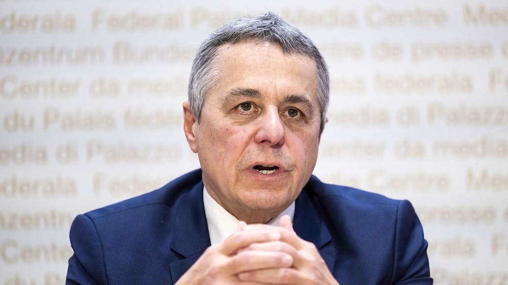 Le conseiller fédéral Ignazio Cassis rencontre mercredi soir le vice-président de la Commission européenne Maros Sefcovic.