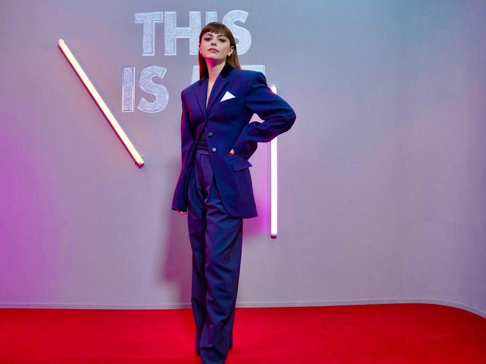 La cantante Annalisa al programma televisivo «This Is Me».