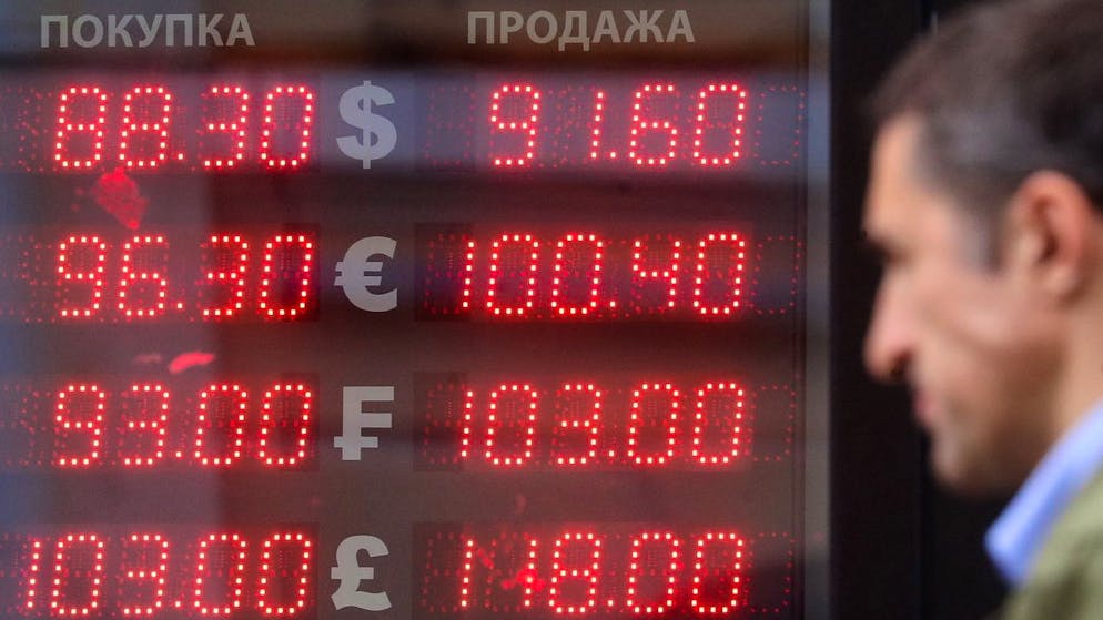 Fünf Punkte. Das musst du über den Einbruch des russischen Rubels wissen