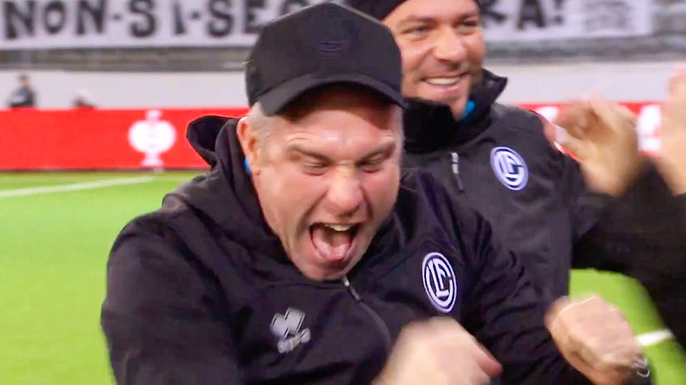 Third win in the fourth game. Lugano puts Gent in their place - and lets Croci-Torti go crazy