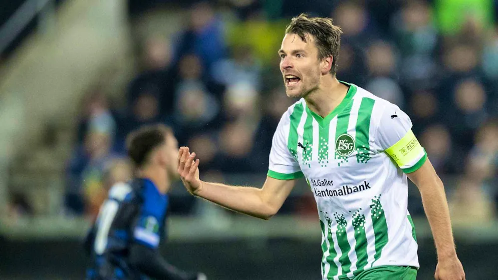Lukas Görtler and his St. Gallen team made too little of their scoring chances