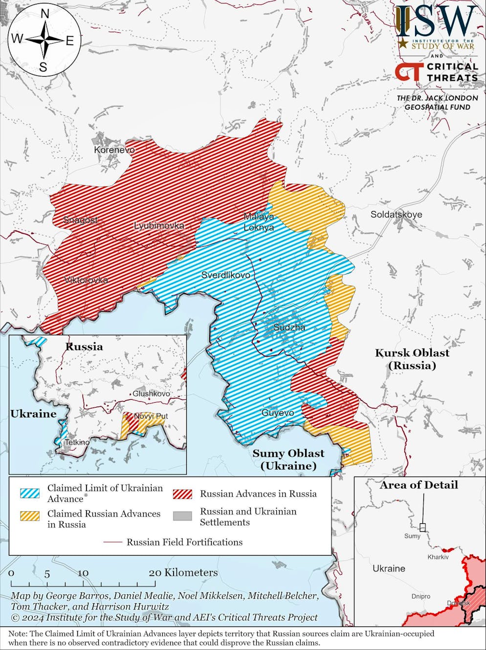 Situation in Kursk on November 26.