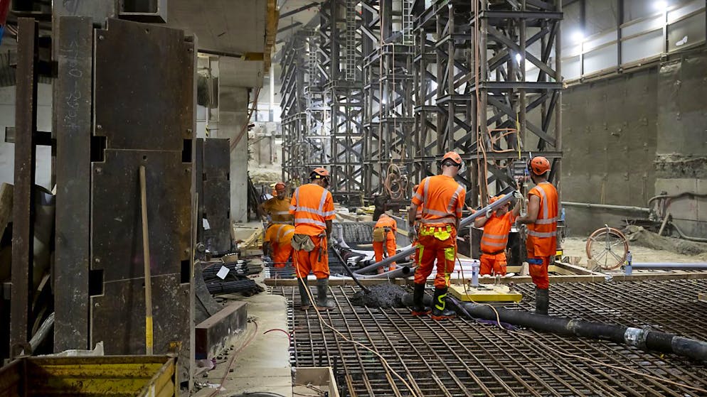 Il lavoro non manca mai.