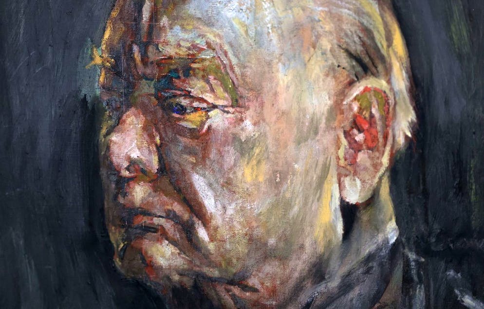 Winston Churchill, qui in un dipinto dell'artista Graham Sutherland, nasceva il 30 novembre 1874. È morto all'età di 90 anni il 24 gennaio 1965.