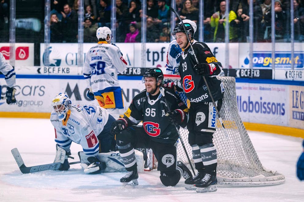 Jacob De la Rose a inscrit un but important contre Zoug.