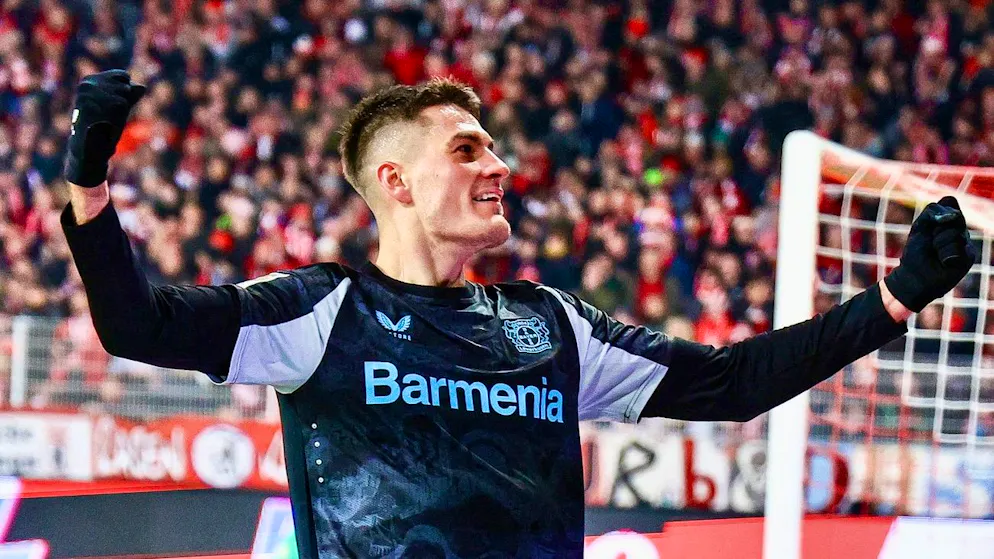 Patrik Schick a offert la victoire à Leverkusen à Berlin.
