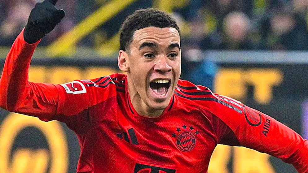 Jamal Musiala's contract with Bayern runs until 2026.