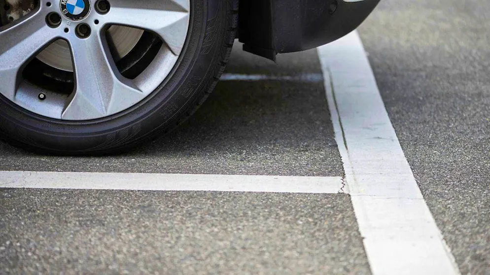 The British woman paid for her parking space too late - and now it's going to be expensive. (symbolic image)