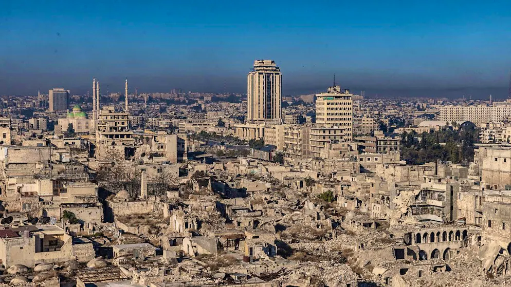 General view of Aleppo after the armed opposition forces took control of the city Photo: Anas Alkharboutli/dpa