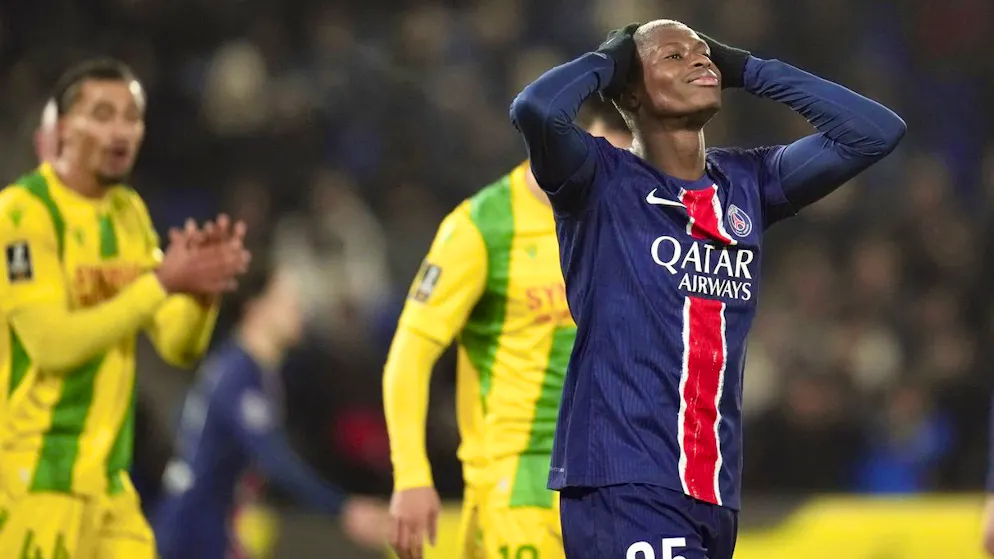 Le PSG a concédé le nul sur sa pelouse samedi contre Nantes.