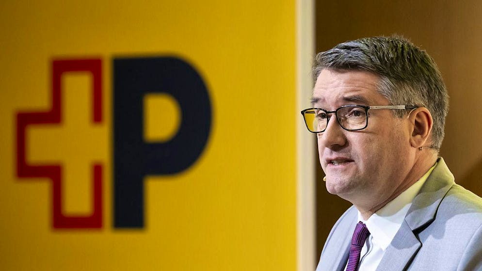 Christian Levrat fears for the existence of Swiss Post. (archive picture)