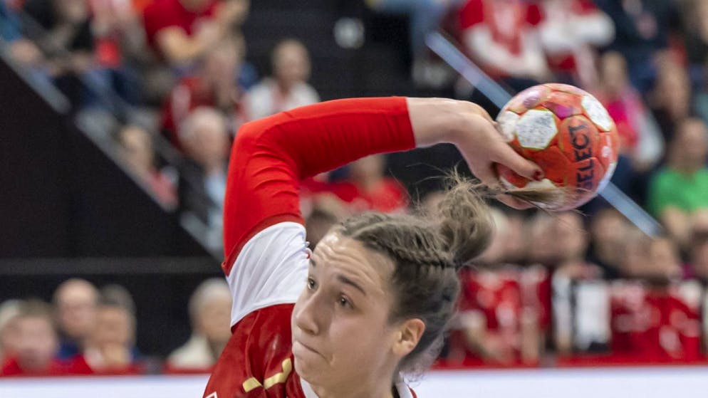 Tabea Schmid schiesst eines ihrer acht Tore