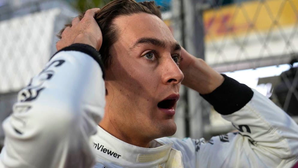 George Russel: Mit ihm will Max Verstappen nichts mehr zu tun haben.