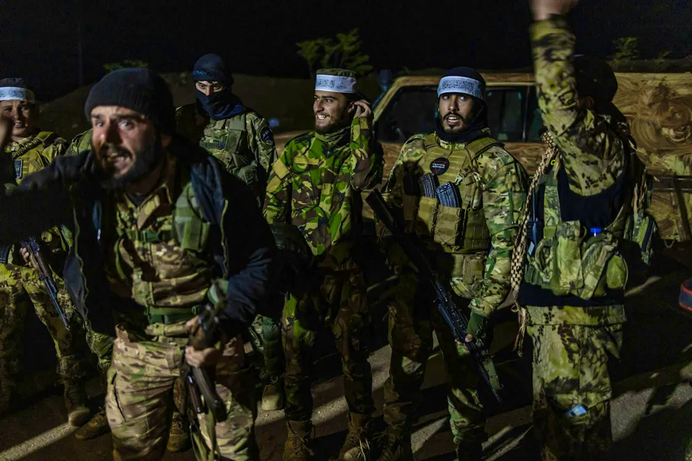 An alliance of Islamist groups has been advancing in north-western Syria for days. 