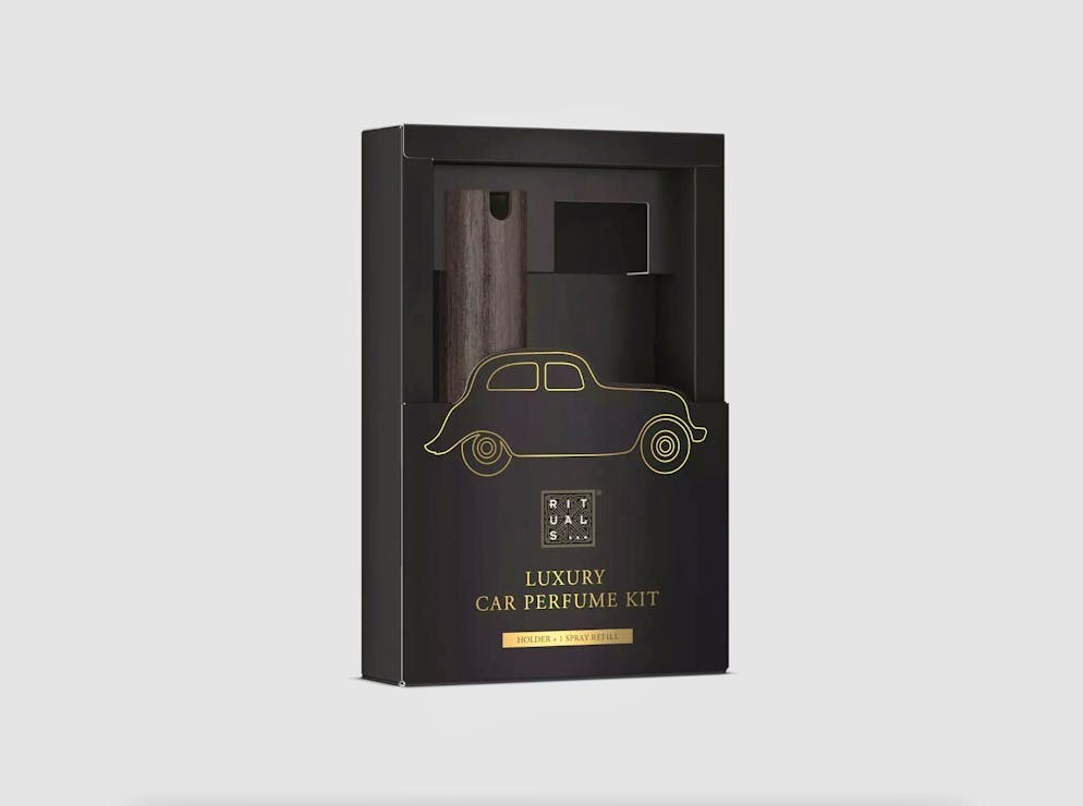 7 gift ideas for the best buddy. The car perfume set from Rituals for 18.90 francs transforms every journey into an experience for the senses.