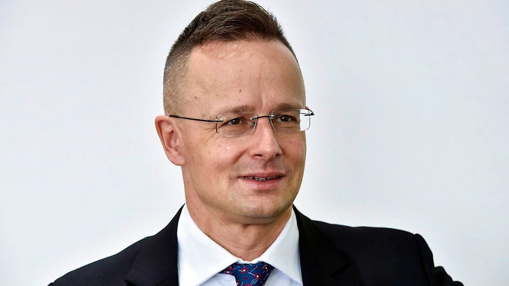 Il ministro degli esteri ungherese Péter Szijjártó (foto d'archivio)