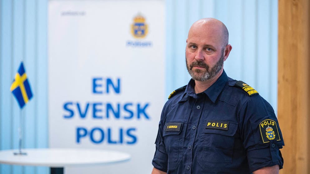 Polizist Tony Quiroga beobachtet, dass immer mehr junge Menschen in Schweden kriminell werden.