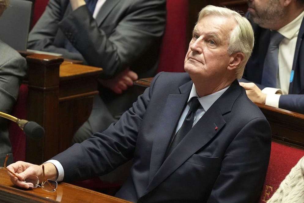 Michel Barnier a engagé lundi la responsabilité du gouvernement sur le projet de loi de financement de la Sécurité sociale par l'article 49.3 de la Constitution.