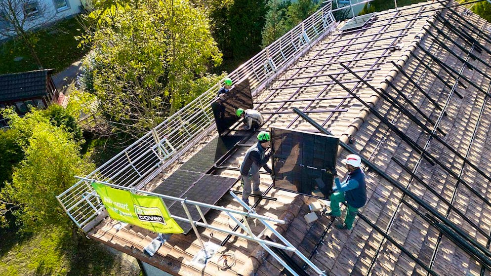 Photovoltaics covers eleven percent of Switzerland's electricity needs.