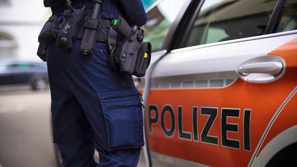 The police were on duty. (symbolic image)