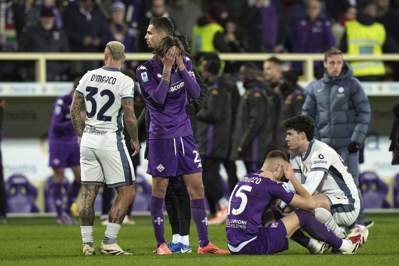 Durante Fiorentina-Inter: Dopo Il Malore In Campo, Bove è In Terapia ...