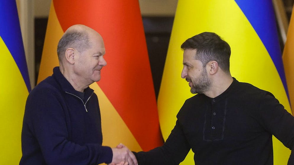 Guerra in Ucraina. Scholz a Kiev: «La pace di Putin non sia un diktat»