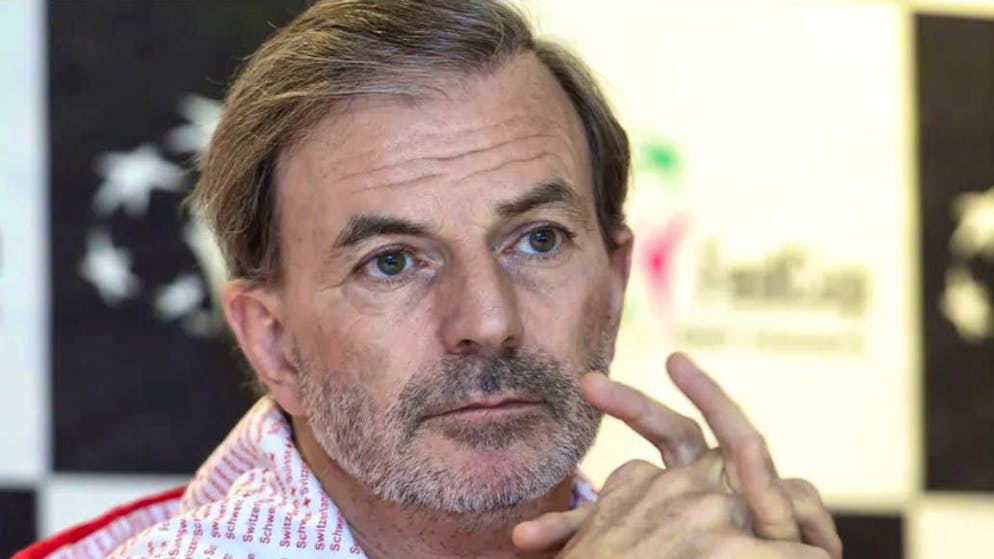 Mass exodus at SRF. Heinz Günthardt (archive photo) made his debut as an SRF pundit at the men's final of the US Open on September 12, 2021. He had been working for SRF since 1985. His dismissal took him by surprise.