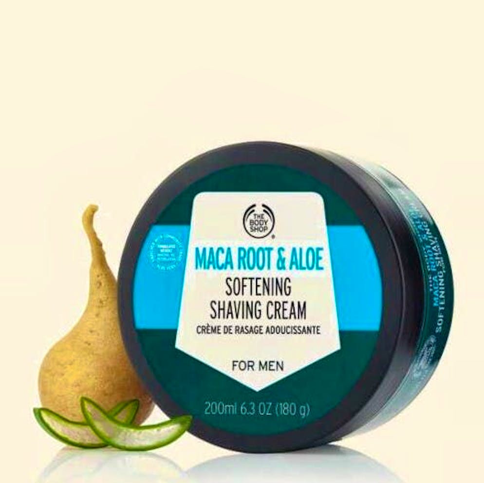 7 gift ideas for the best buddy. Soothing and nourishing shaving cream from The Body Shop for 24.95 francs.