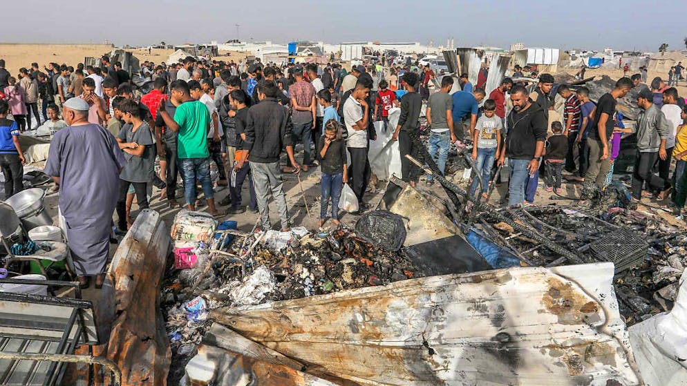 ARCHIV - Bei einem israelischen Luftangriff in der Stadt Rafah im Gazastreifen sind nach Angaben der von der Hamas kontrollierten Gesundheitsbehörde mehr als 30 Menschen getötet und Dutzende verletzt worden. Foto: Abed Rahim Khatib/dpa