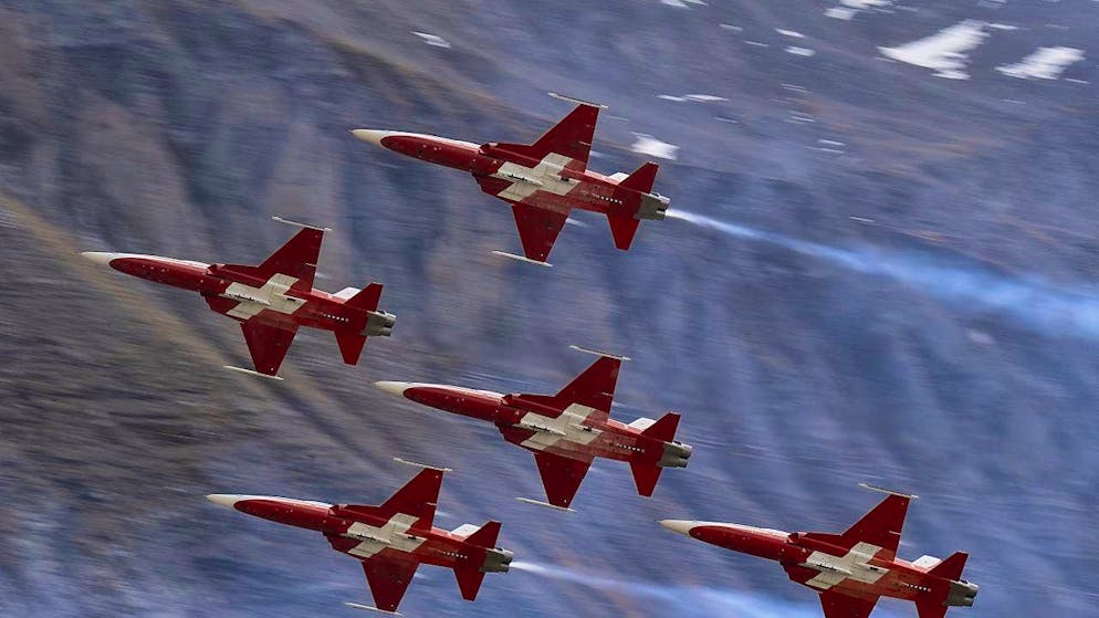 Patrouille Suisse was founded 60 years ago - Gallery. The F5 Tiger aircraft of Patrouille Suisse will only be in the skies until the end of 2027.