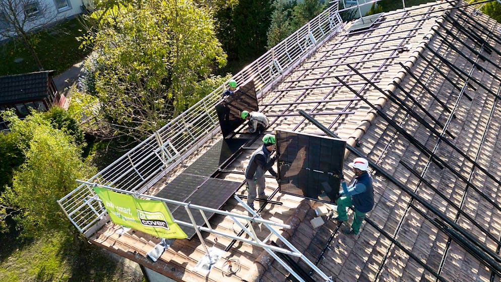 Photovoltaik deckt elf Prozent des Strombedarfs der Schweiz ab.