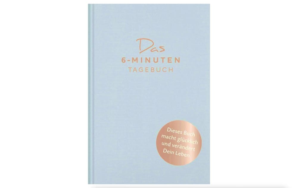7 gift ideas for your best friend. Writing a diary - only teenage girls do that? Wrong idea! "Das 6-Minuten Tagebuch" from Rowohlt Verlag for 26.70 francs, via Galaxus, helps you to collect your thoughts.