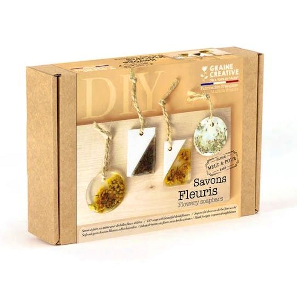 7 gift ideas for your best friend. If your best friend likes to do handicrafts: a DIY kit for soaps with dried flowers from Geschenkidee for 29.95 francs.