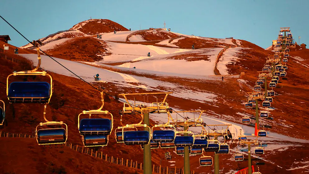Les Alpes italiennes figurent parmi les zones les plus touchées par le recul de la neige. Ici à Bressanone, dans le Trentin-Haut-Adige (image d'illustration).