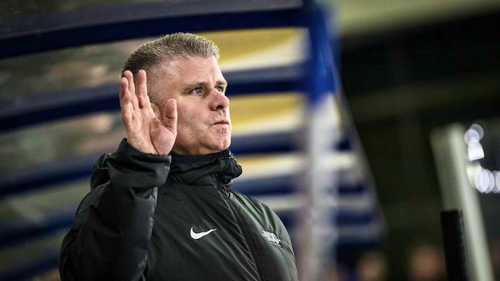 Defeated once again: La Chaux-de-Fonds and its coach Louis Matte