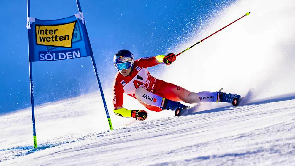 Odermatt's handling of the multiple stresses - Gallery. Marco Odermatt does not rule out the possibility of skipping a giant slalom or two