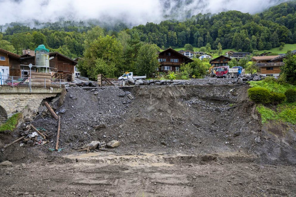 Il comune bernese di Brienz, colpito dalle intemperie quest'estate, sta per adottare una misura radicale per evitare che simili eventi si ripetano (foto d'archivio).