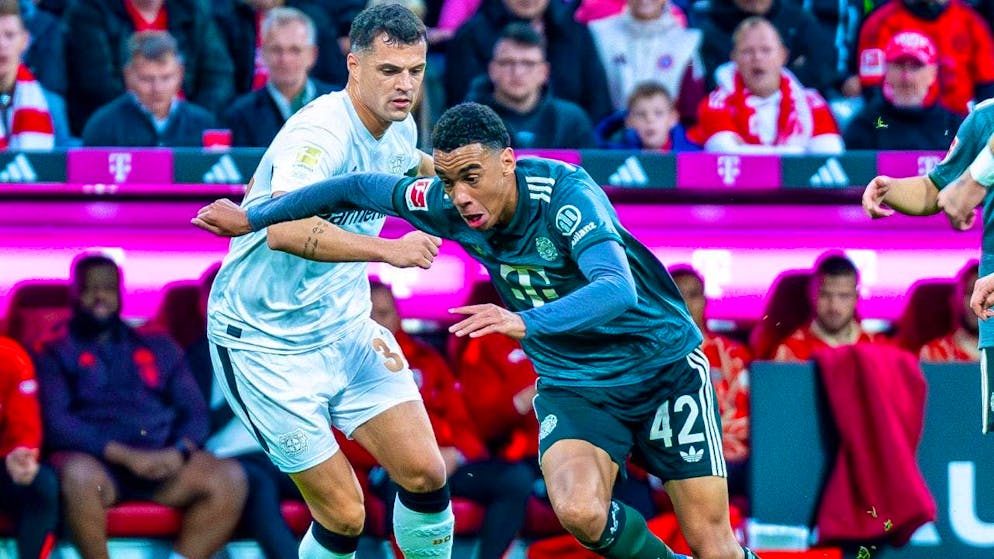 Granit Xhaka or Jamal Musiala - who will be eliminated from the DFB Cup tonight?