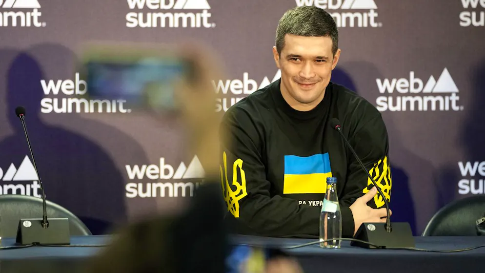 Mychajlo Fedorow spricht mit «Reuters» über Kiews Drohnen-Politik.