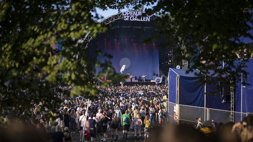 Das Openair St. Gallen findet vom 26. bis 29. Juni 2025 statt. (Archivbild)