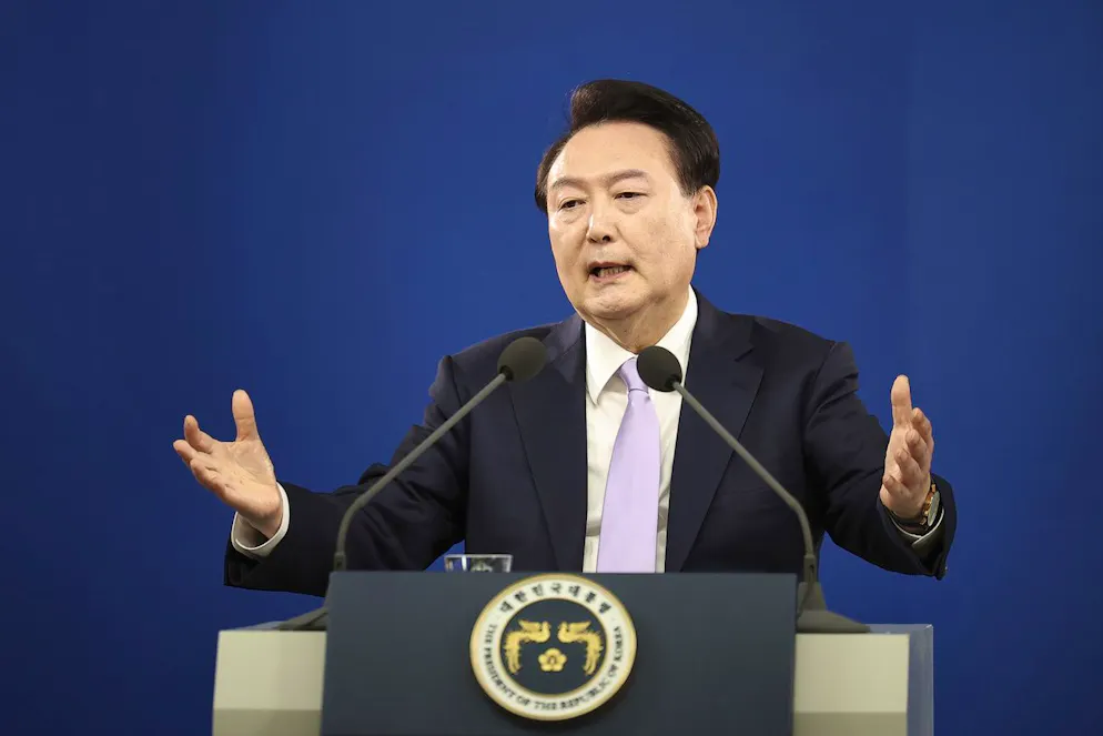 M. Yoon a dit avoir proclamé la loi martiale «pour protéger la Corée du Sud libérale des menaces posées par les forces communistes nord-coréennes et éliminer les éléments hostiles à l'Etat» (archives).